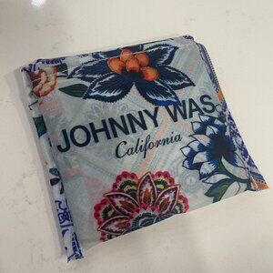 Johnny Was California Reuseable Boho Nylon Tote Bag
